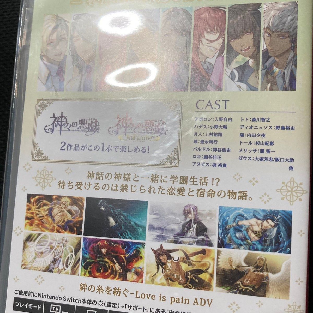 神々の悪戯 Unite Edition NintendoSwitch 乙女ゲーム