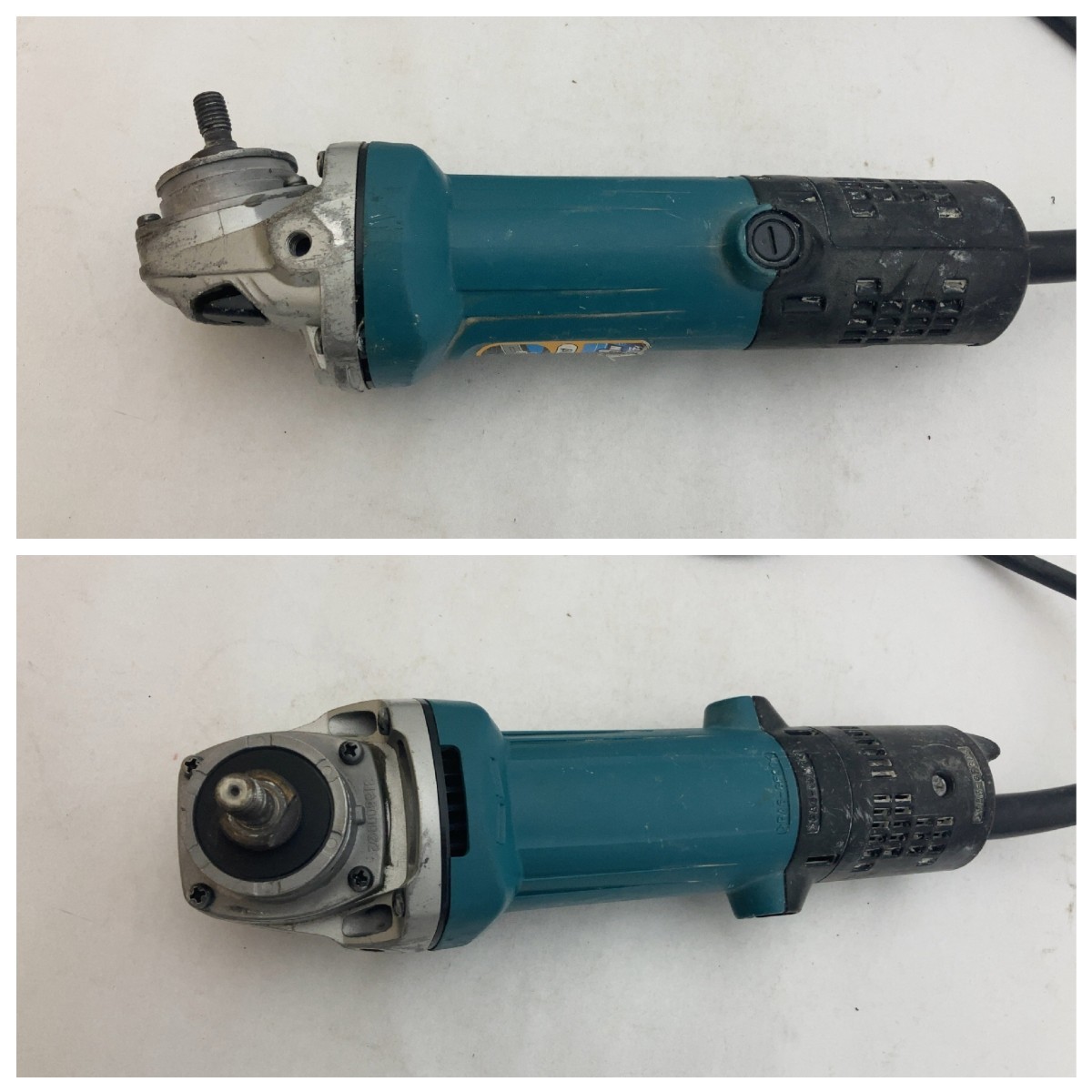 ★makita マキタ 100mm ディスクグラインダ 9533BH 電動工具（YH2-27）_画像3