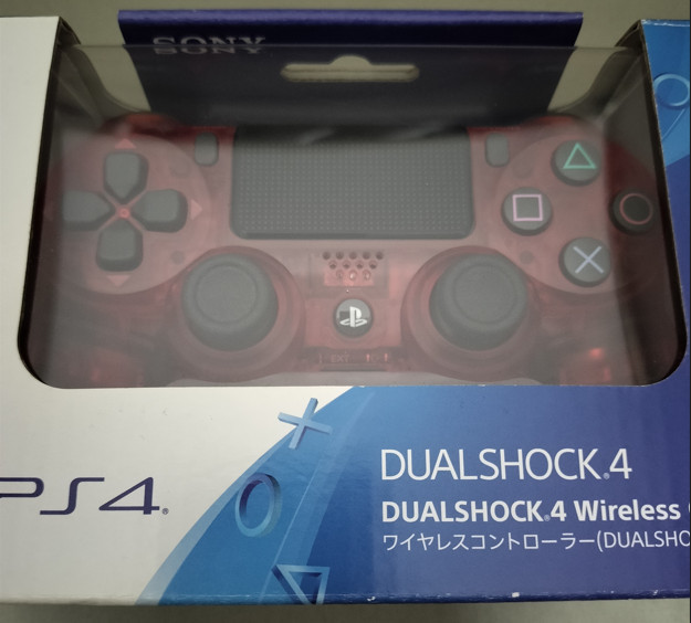 【送料無料】PS4 コントローラー デュアルショック4 レッドクリスタル 新品未使用の画像2