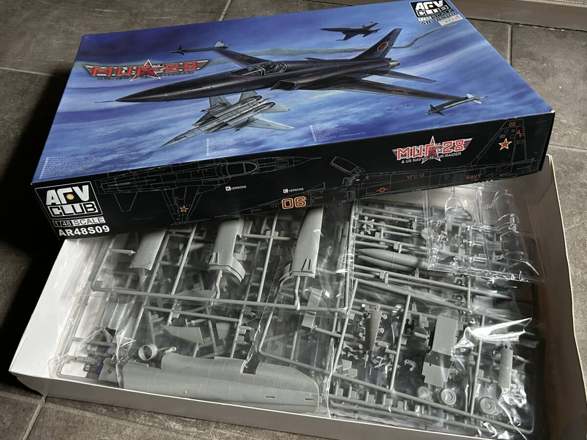 AFVクラブ 1/48 F-5E タイガーII (MiG-28) (映画トップガン) 内袋未開封 〒710円 定形外郵便(追跡補償なし)他_画像6