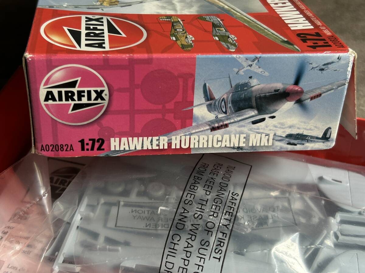 エアフィックス 1/72 ホーカーハリケーン Mk.Ⅰ 英空軍戦闘機 内袋未開封 箱難 〒300円 定形外郵便(追跡補償無)他_画像10