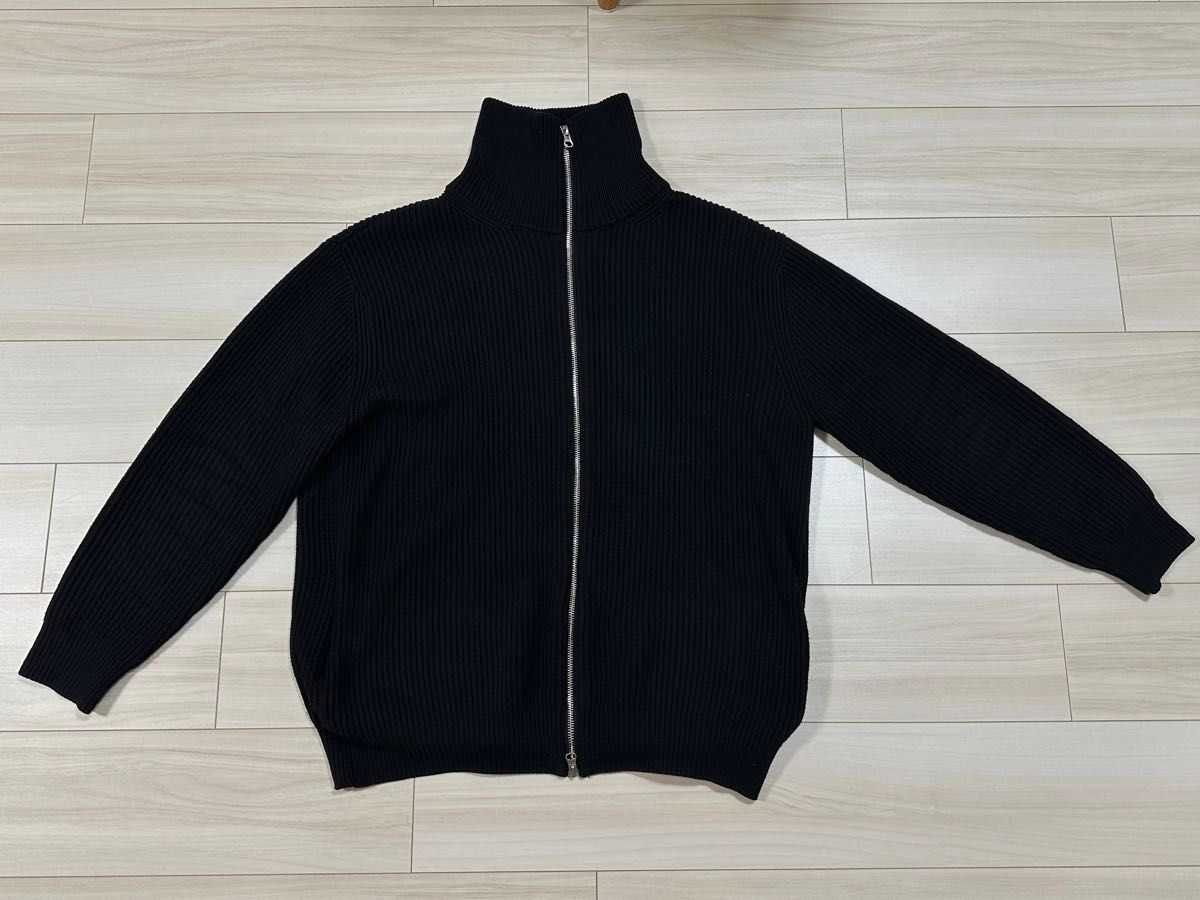 ZARA ジップアップニットカーディガン ドライバーズニット ZARA ジップアップニットカーディガン ドライバーズニット