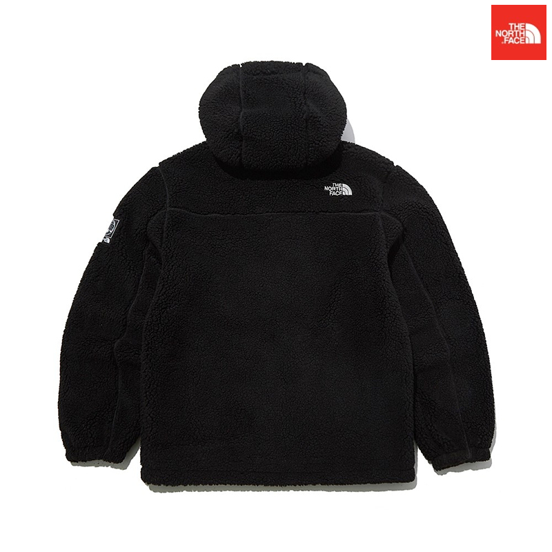 正規新品 XL THE NORTH FACE ノースフェイス SAVE THE EARTH FLEECE HOODIE フリースジャケット ブラック_画像6