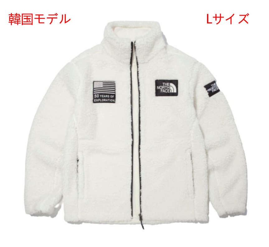 1円～!正規新品 L THE NORTH FACE ノースフェイス SNOW CITY FLEECE JACKET フリースジャケット アイボリー_画像1