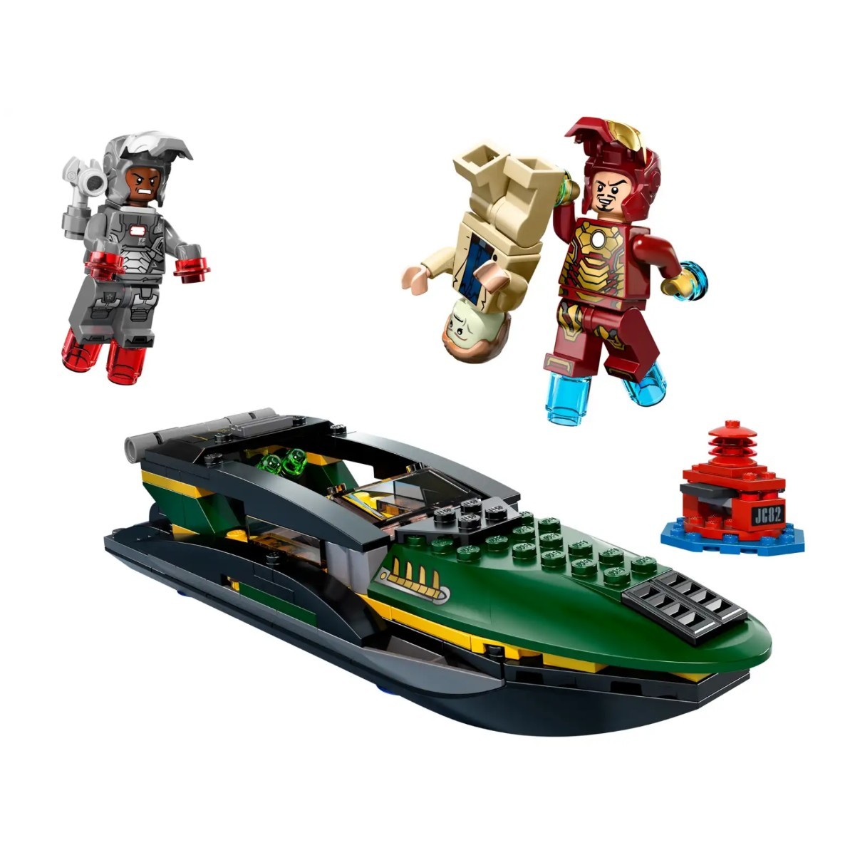  вскрыть сборка товар / Lego (LEGO)/ma- bell super герой z/ Ironman (IRONMAN)/76006/ Ironman si- порт Battle 