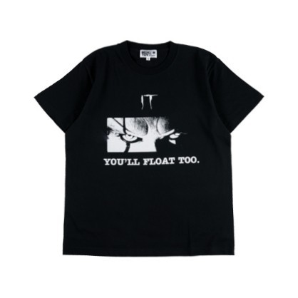 未使用品/メディコム・トイ/MLE/イット(IT) それが見えたら、終わり。/Tシャツ/PENNYWISE/サイズ：M_画像1