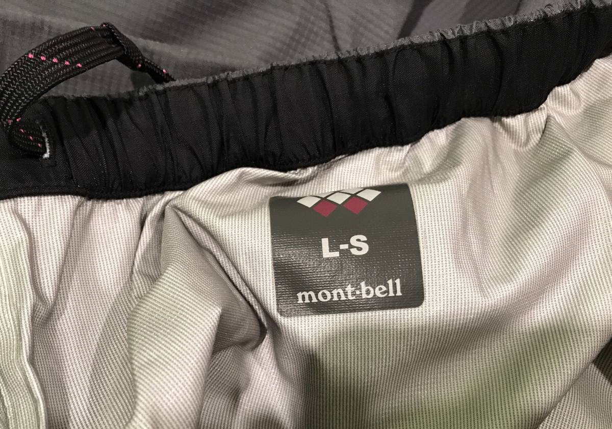 mont-bell モンベル　ズボン パンツ ボトムス　サイズL-S 　黒 ブラック_画像5