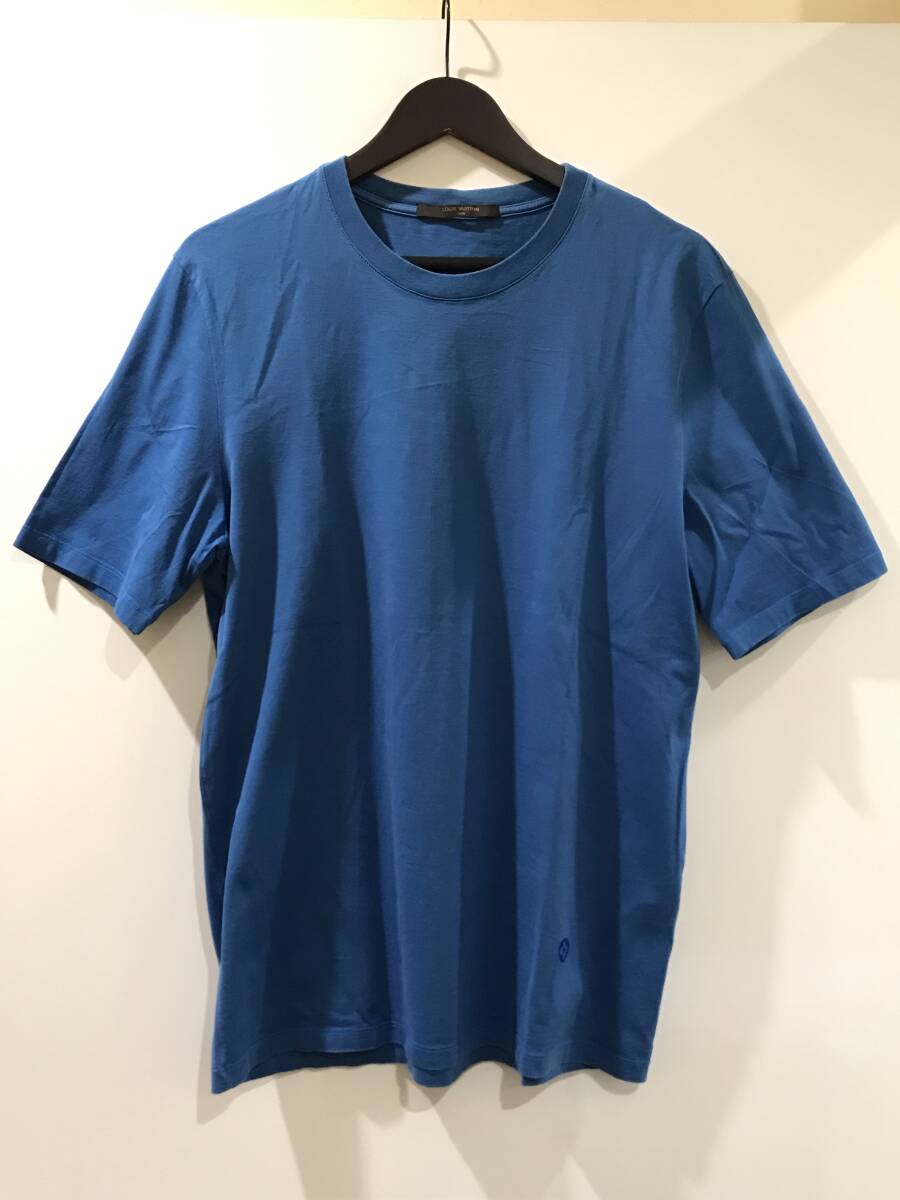 LOUIS VUITTON ルイヴィトン 半袖 Tシャツ XL　ブルー_画像1