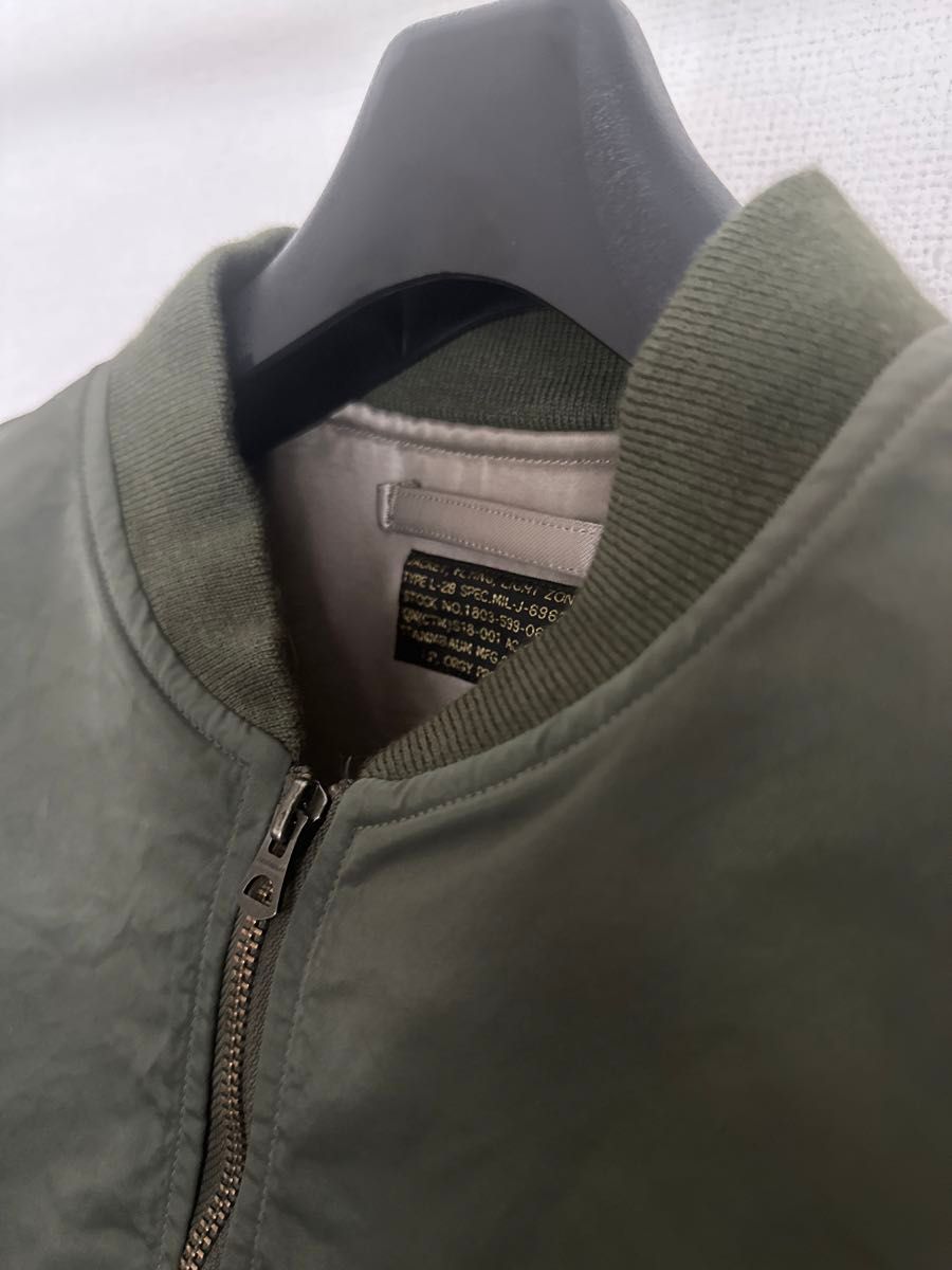 L'Appartement STAMMBAUM (シュタンバウム) L2-B LONG Blouson MA-1 ブルゾン