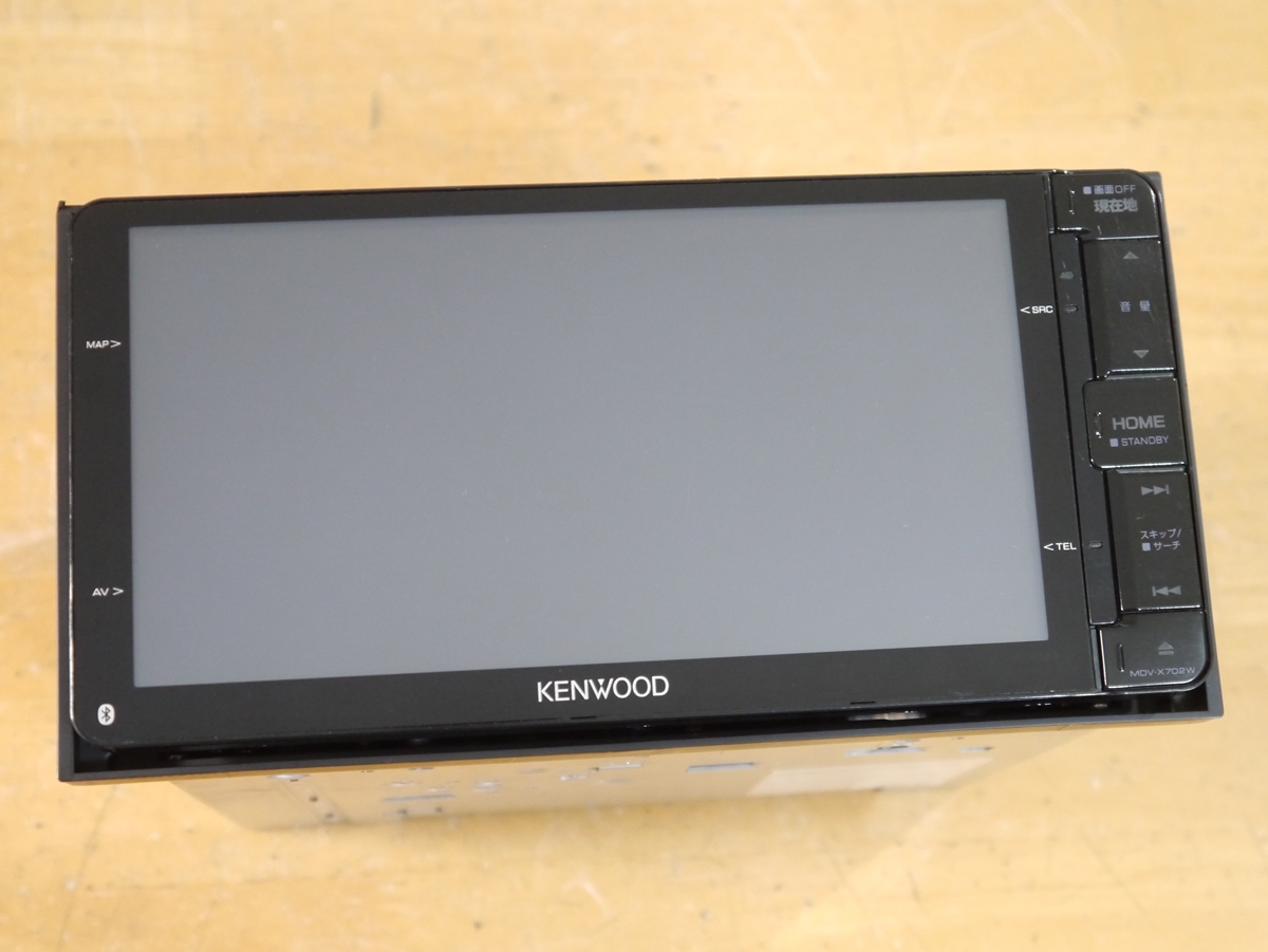 【0223】 MDV-X702W 2022年春地図 未使用アンテナ付 フルセグ/DVD/Bluetooth/録音/USB KENWOODケンウッド メモリーナビ_画像9