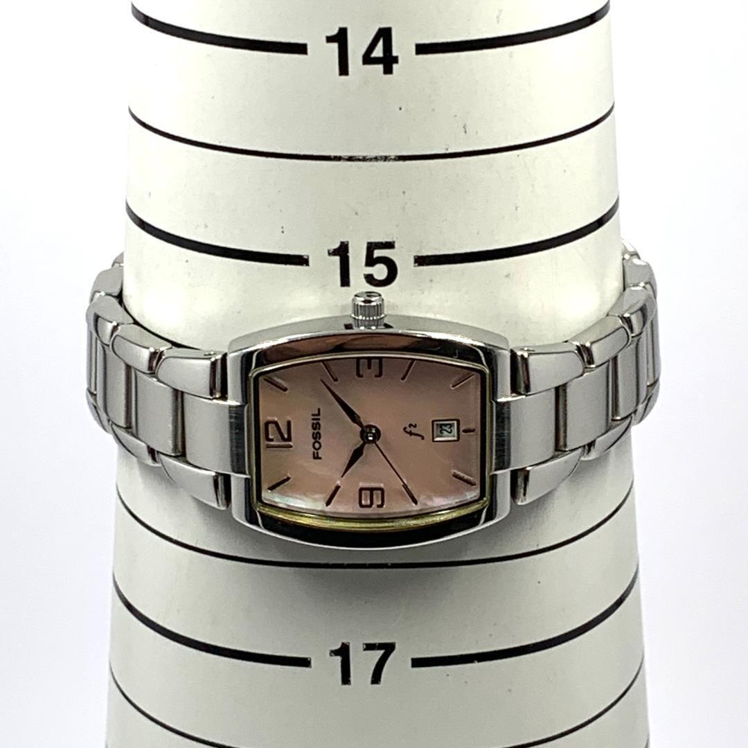 266 FOSSIL フォッシル レディース 腕時計 デイト シェル文字盤