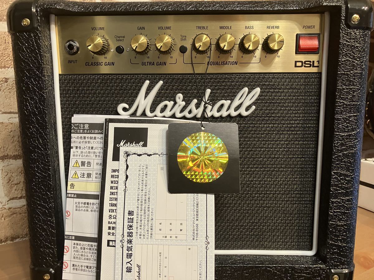 Marshall ギターアンプ DSL1C (DSL1CR)　中古美品_画像4
