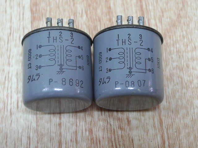 タムラ製作所 小型トランス THS-2 10KΩ:600Ω _画像1