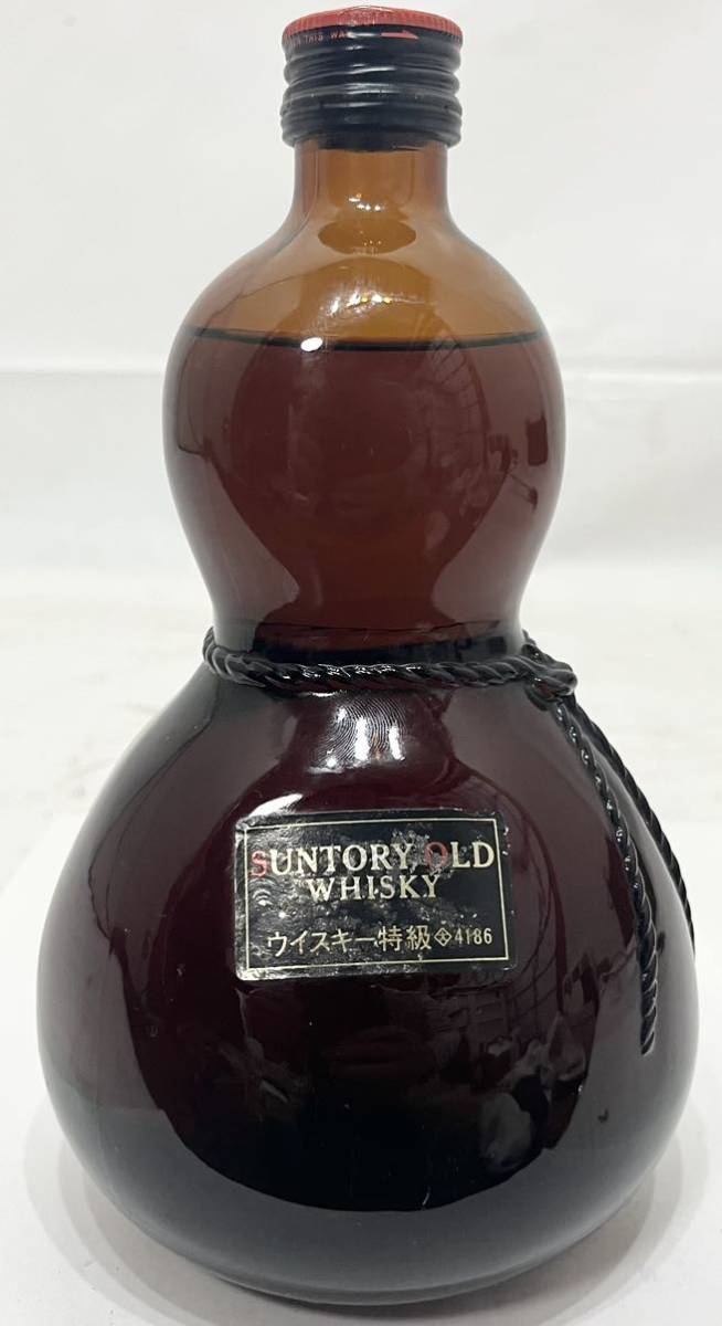 未開栓 SUNTORY OLD WHISKY 43% 720ml サントリー オールド ウィスキー ひょうたん型ボトル 瓢箪_画像1