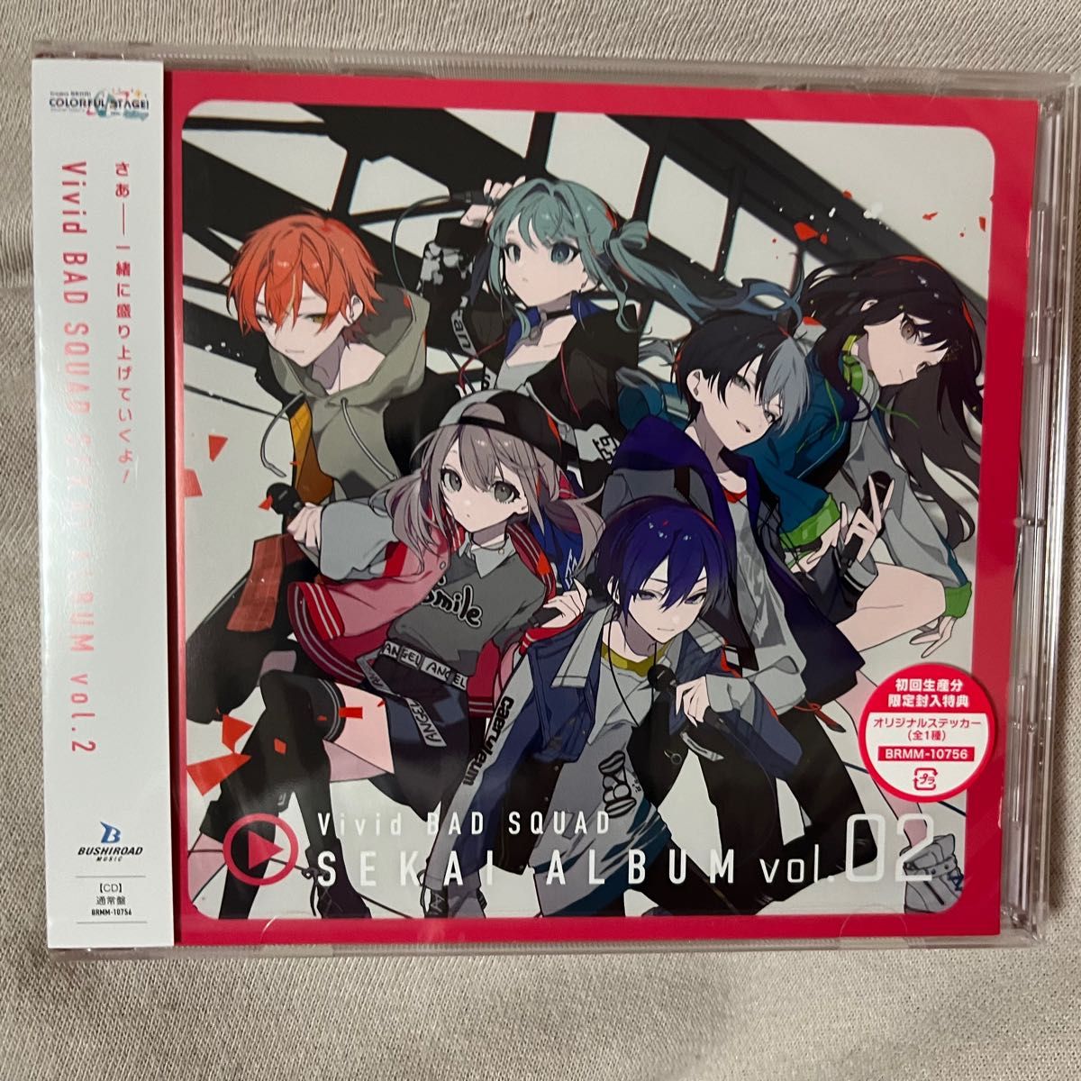 Vivid BAD SQUAD SEKAI ALBUM vol 2 プロセカ ビビパス CD Vivid BAD SQUAD SEKAI ALBUM vol 2 プロセカ ビビパス CD