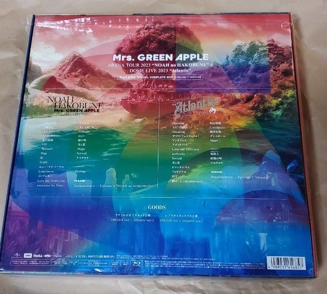 Mrs.GREEN APPLE　COMPLETE BOX　完全生産限定 Blu-ray　未開封