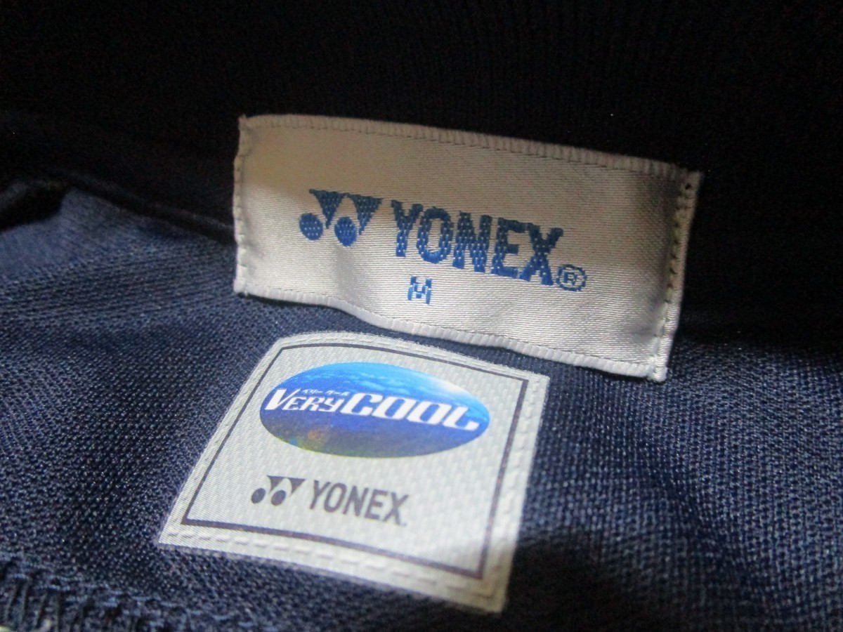  postage included lady's M*YONEX* polo-shirt navy