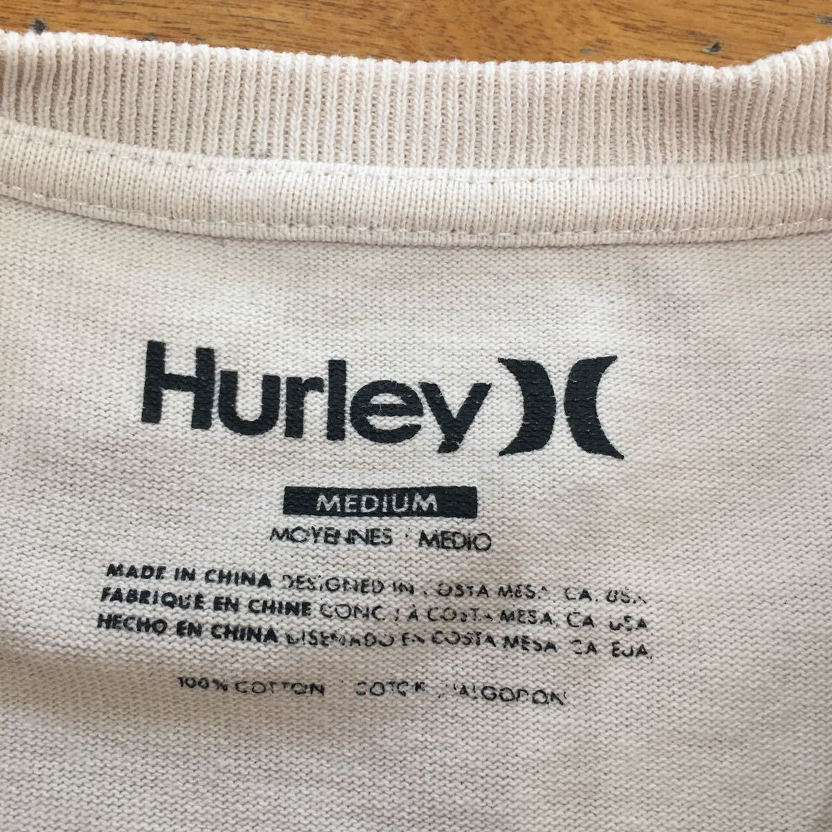 ★【 Hurley 】★コットン ヘビーウェイト ロングTシャツ★サイズM★I-930_画像4