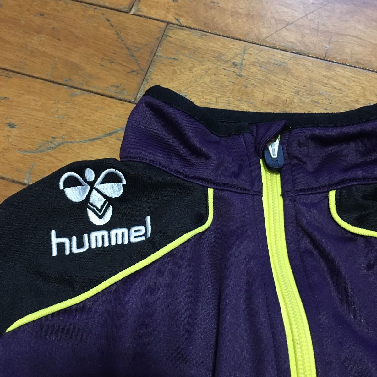 ★【 hummel 】★ キッズ ジャージ上下セット セットアップ トラックスーツ ★サイズ160★SP251_画像3