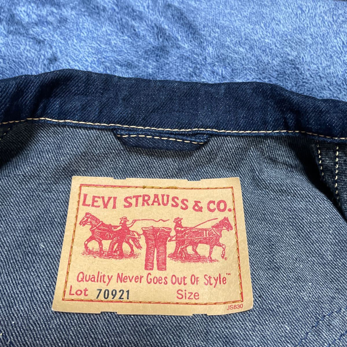 LEVI'S リーバイス デニムジャケット レディースサイズS ジージャン 70921-10_画像6