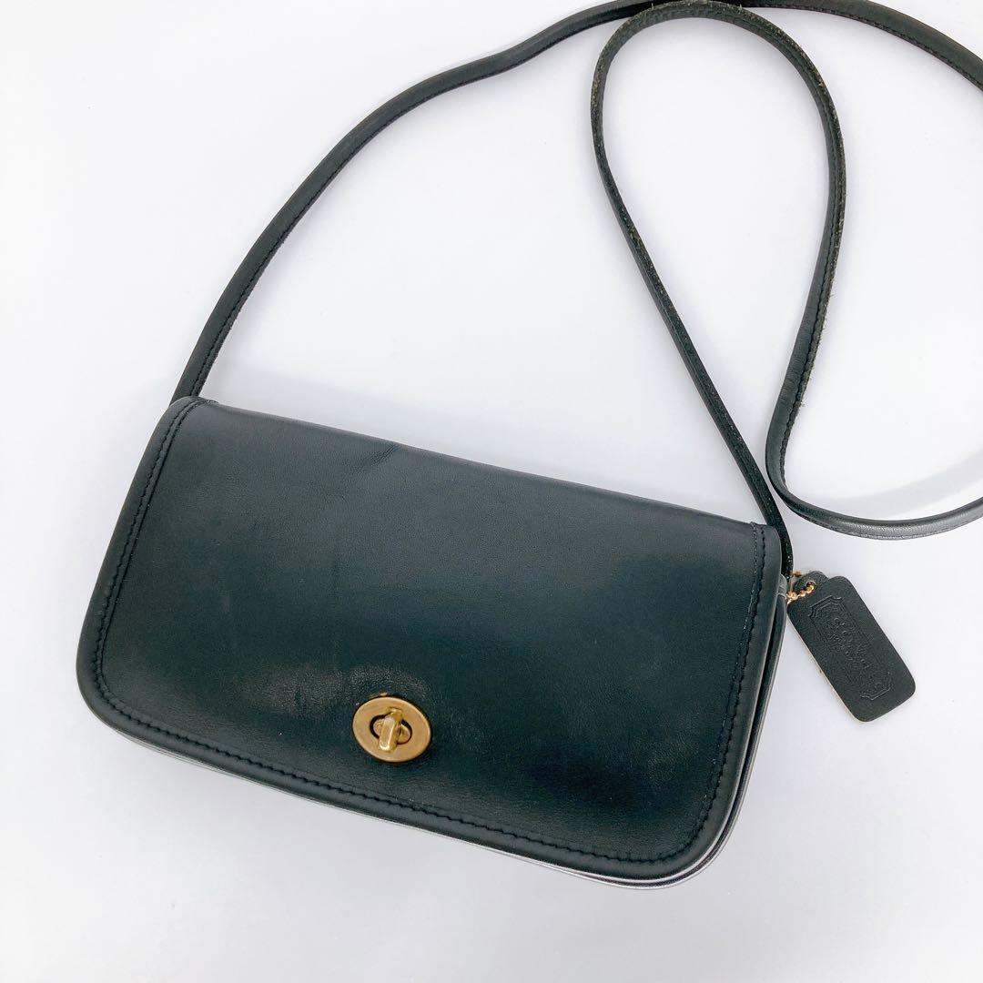 美品COACH オールドコーチ ショルダーバッグ 9813 ターンロック 美品COACH オールドコーチ ショルダーバッグ 9813 ターンロック