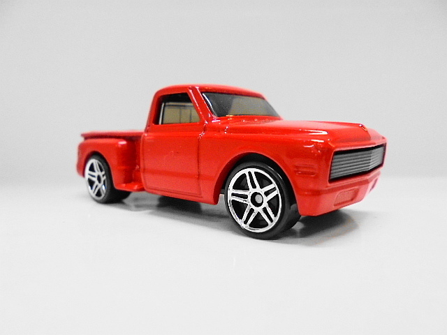 ルース品 Hotwheels カスタム '69 シェビー トラック ミニカー ホットウィール C10 ステップサイド _画像1