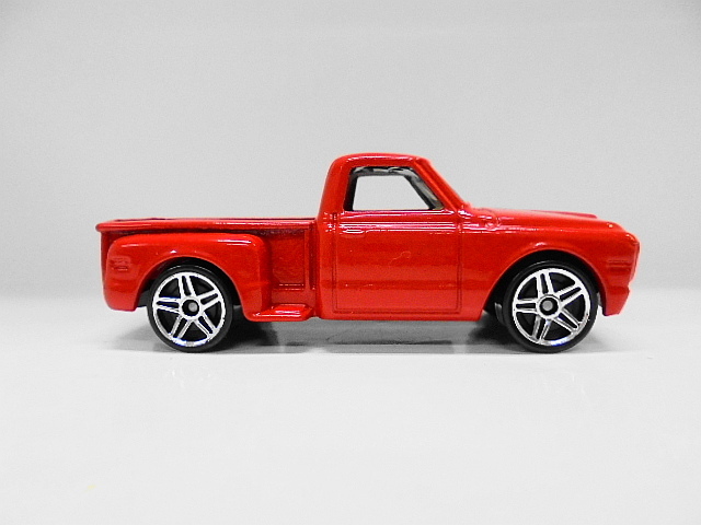 ルース品 Hotwheels カスタム '69 シェビー トラック ミニカー ホットウィール C10 ステップサイド _画像3