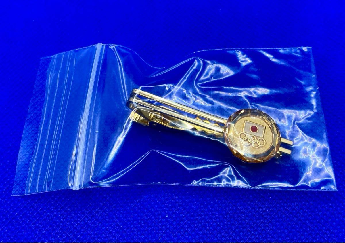 日本オリンピック委員会 JOC 公式ネクタイピン 認証品 美品 少し 日本オリンピック委員会 JOC 公式ネクタイピン 認証品 美品 少し