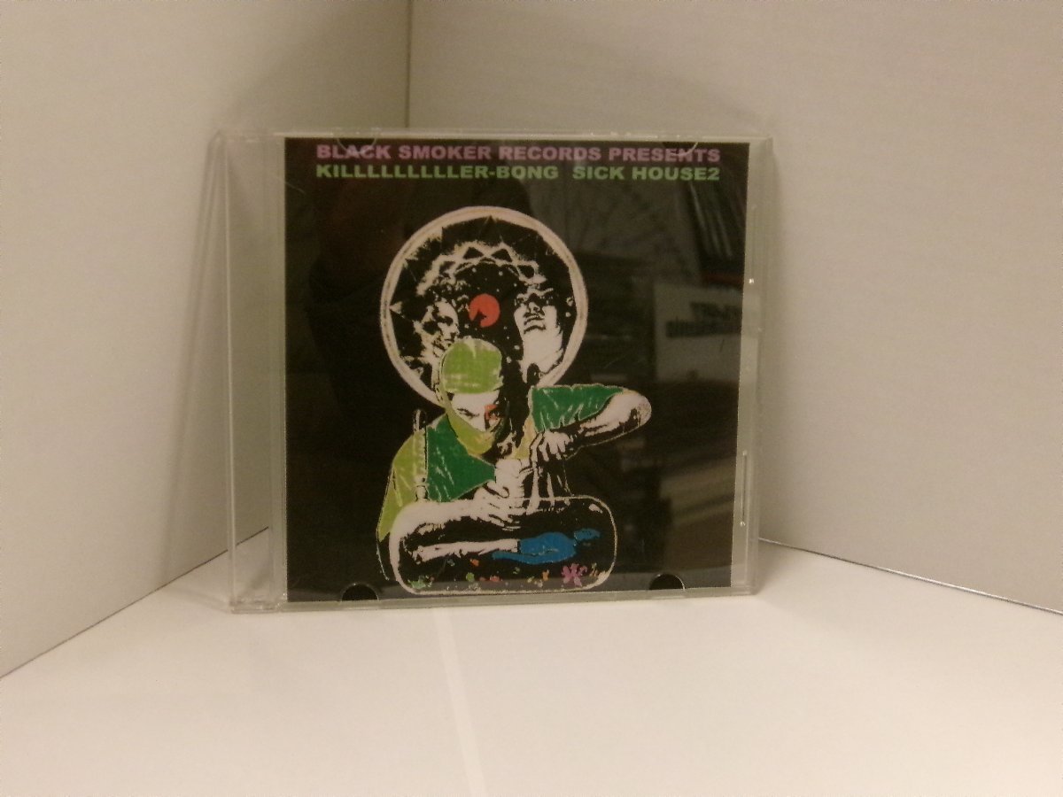 ▲CD-R KILLER-BONG / SICK HOUSE 2 国内盤 BLACK SMOKER RECORDS 日本のHIPHOP◇r60218_画像1