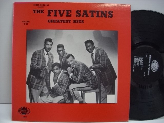 [中古USA盤 LP] THE FIVE SATINS / GREATEST HITS VOLUME ONE ファイブサテンズ EMBER RECORDS EMBER 5008 ◇r51224_画像1