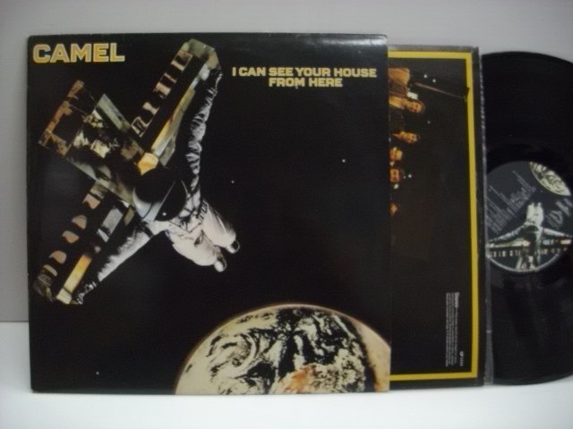 [LP] CAMEL キャメル / I CAN SEE YOUR HOUSE FROM HERE リモート・ロマンス 国内盤 キングレコード株式会社 GP 1111 ◇r60214_画像1