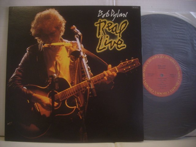 ● LP Bob Dylan /Real Live Sad Bape Blue Bob Dylan Real Live 1984 284 284 ◇ R60216
