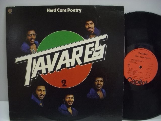 [LP] TAVARES タバレス / 2 HARD CORE POETRY タバレスの旋風 US盤 CAPITOL ST-11316 DENNIS LAMBERT & BRIAN POTTER ◇r60220の画像1