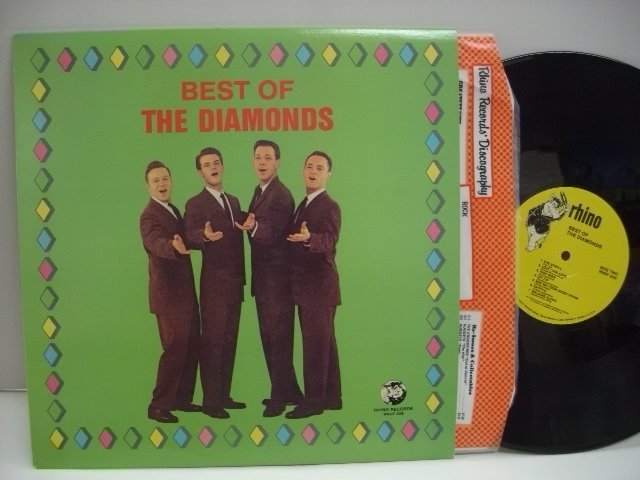 [輸入USA盤 LP] BEST OF THE DIAMONDS / ザ・ダイアモンズ リトルダーリン ベスト ホワイトドゥーワップ RNDF 209 ◇r60224_画像1