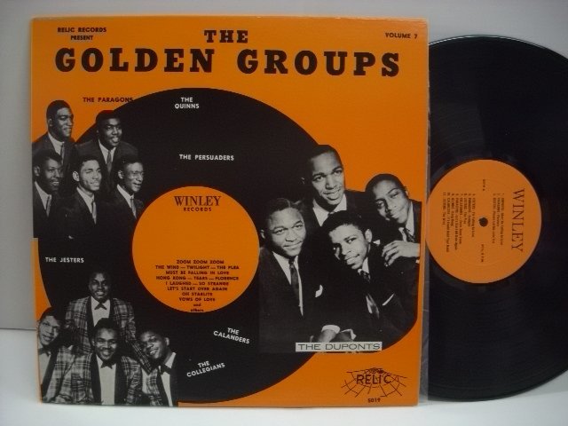 [輸入USA盤 LP] THE GOLDEN GROUPS / VOLUME 7 THE BEST OF WINLEY RECORDS ゴールデングループス ドゥーワップ RELIC 5019 ◇r60224_画像1