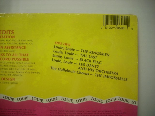 ■ 輸入USA盤 LP  THE BEST OF LOUIE LOUIE / THE SONICS THE KINGSMEN 全曲 ルイルイ ガレージ RHINO RECORDS RNEP 605 ◇r60228の画像4
