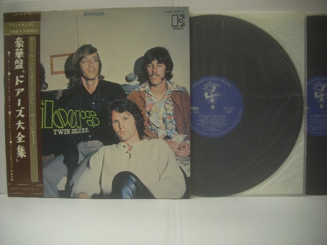 ■ 帯付 ダブルジャケ 2LP 　ドアーズ / 豪華盤 ドアーズ大全集 ハートに火をつけて THE DOORS TWIN DELUXE SJET-9161～2 ◇r60229_画像1