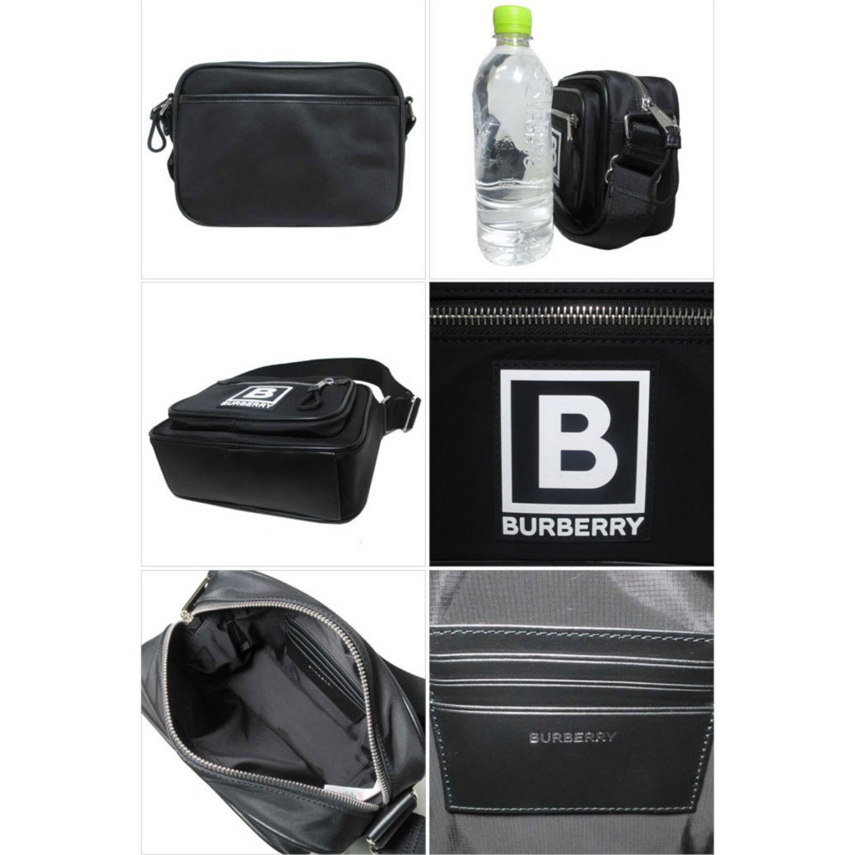 バーバリー ショルダーバッグ BURBERRY パディ バーバリーパッチ ナイロン クロスボディ 8065311 BLACK (ブラック) アウトレット メンズ _画像2