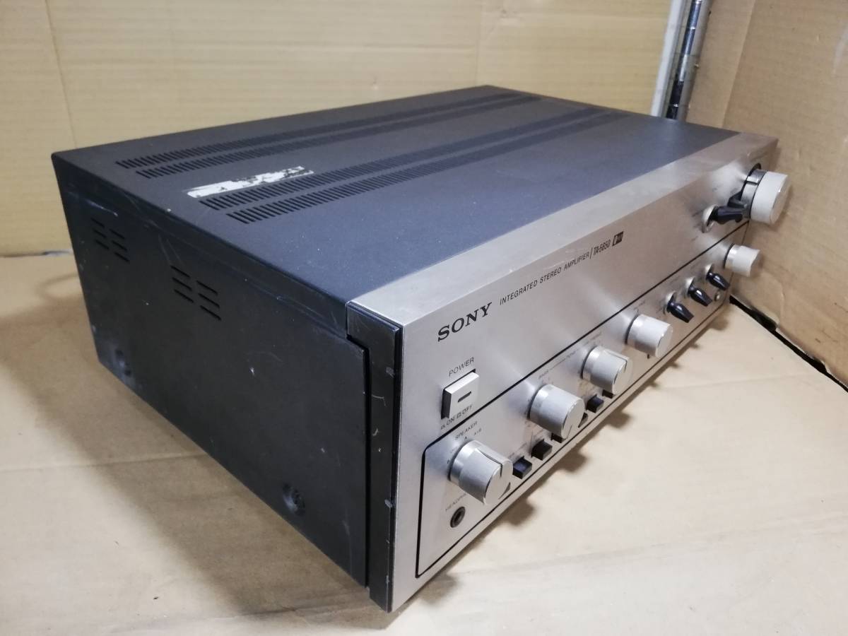 SONY TA-5650/ta5650 プリメインアンプ ソニー ジャンク J-4102_画像3