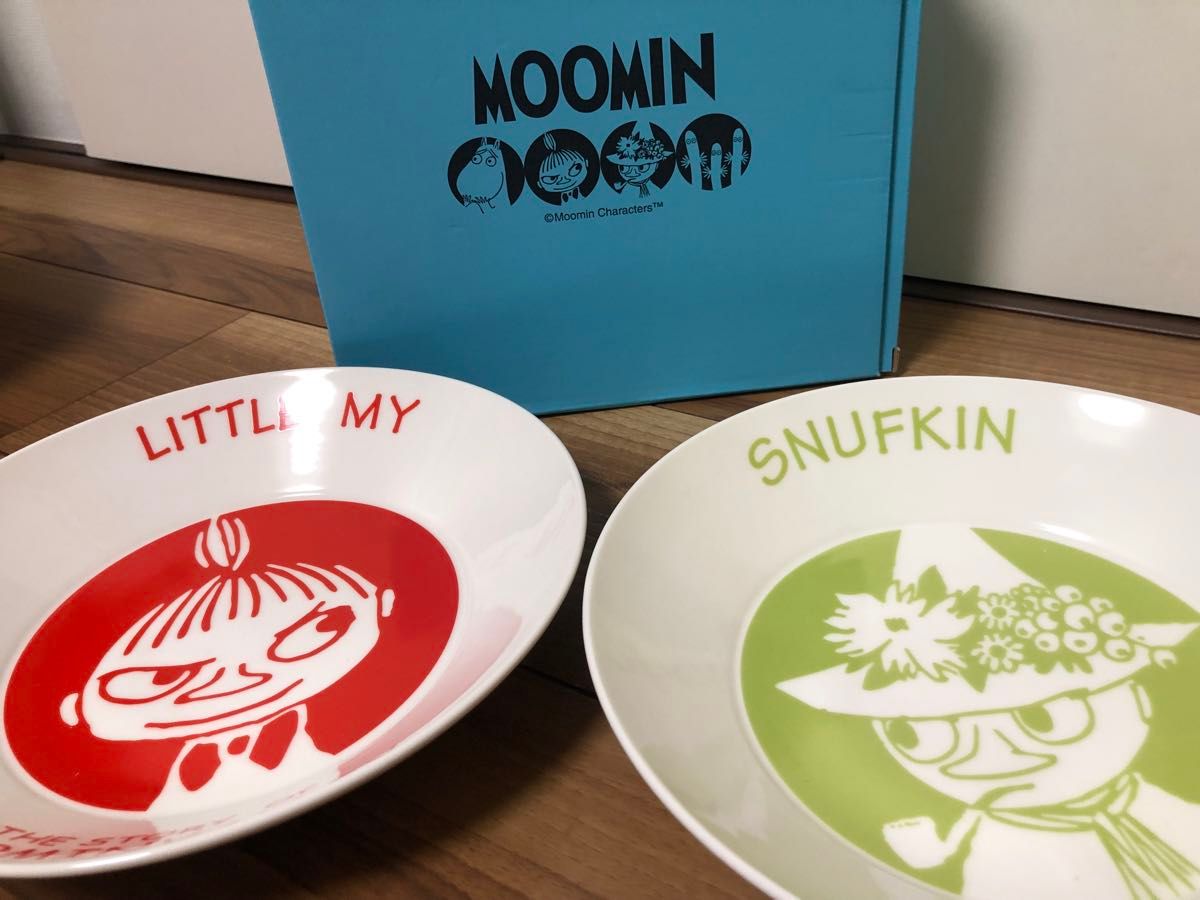 新品未使用 ムーミン パスタカレー皿 2枚セット 山加商店 MOOMIN 新品未使用 ムーミン パスタカレー皿 2枚セット 山加商店 MOOMIN