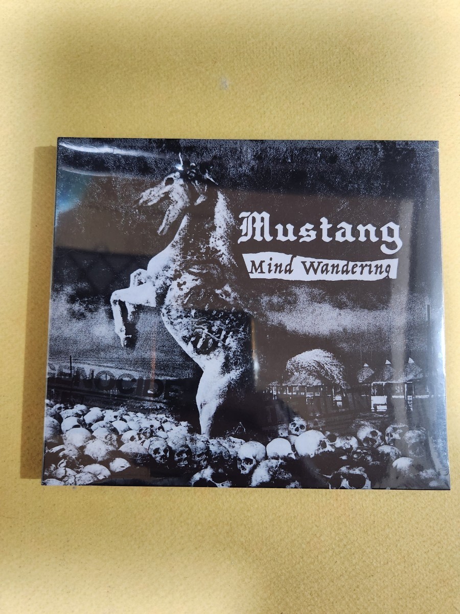 Mustang「Mind Wandering」未開封新品　検,SLANG,GISM,DEATH SIDE,鉄アレイ,GAUZE,ジャパコア,ハードコア,パンク_画像1