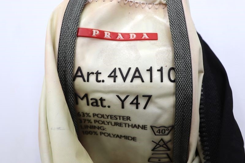 PRADA　SPORT　プラダスポーツ　ショルダー　ナイロン　4VA110　黒/ブラック　クロスボディ　ギャラ付　鞄/バック_画像8