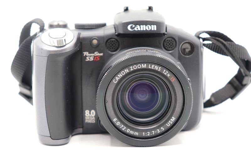 Canon　キャノン　Power　Shot　S5IS　LENS　12×IS　6.0-72.0mm　1：2.7-3.5　USM　パワーショット　デジタルカメラ_画像3