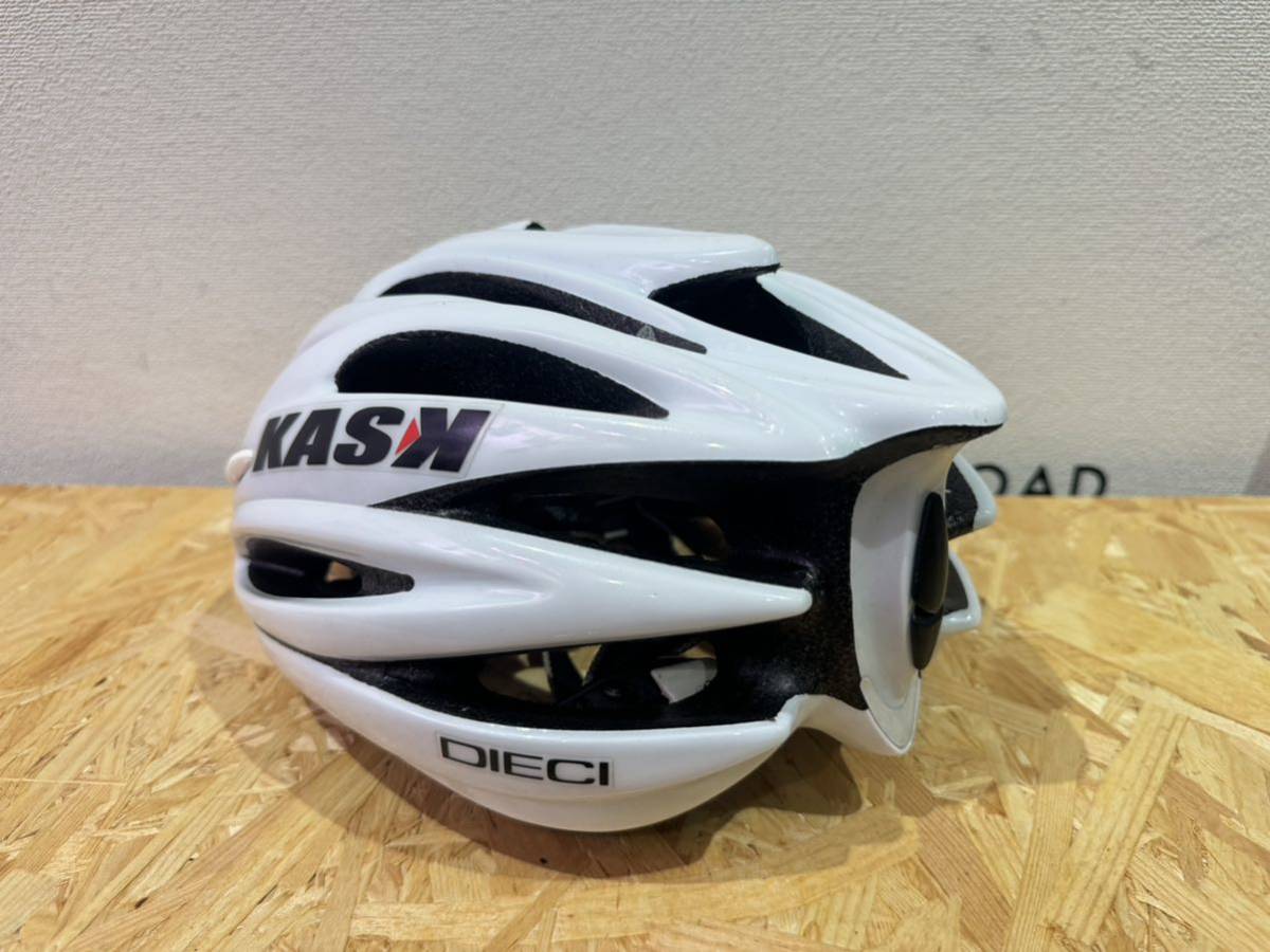 ■美品■KASK カスク DIECI SRL KS-10b 53-61cm サイクルヘルメット 自転車ヘルメット ロードバイク パーツ アクセサリー P0429_画像6