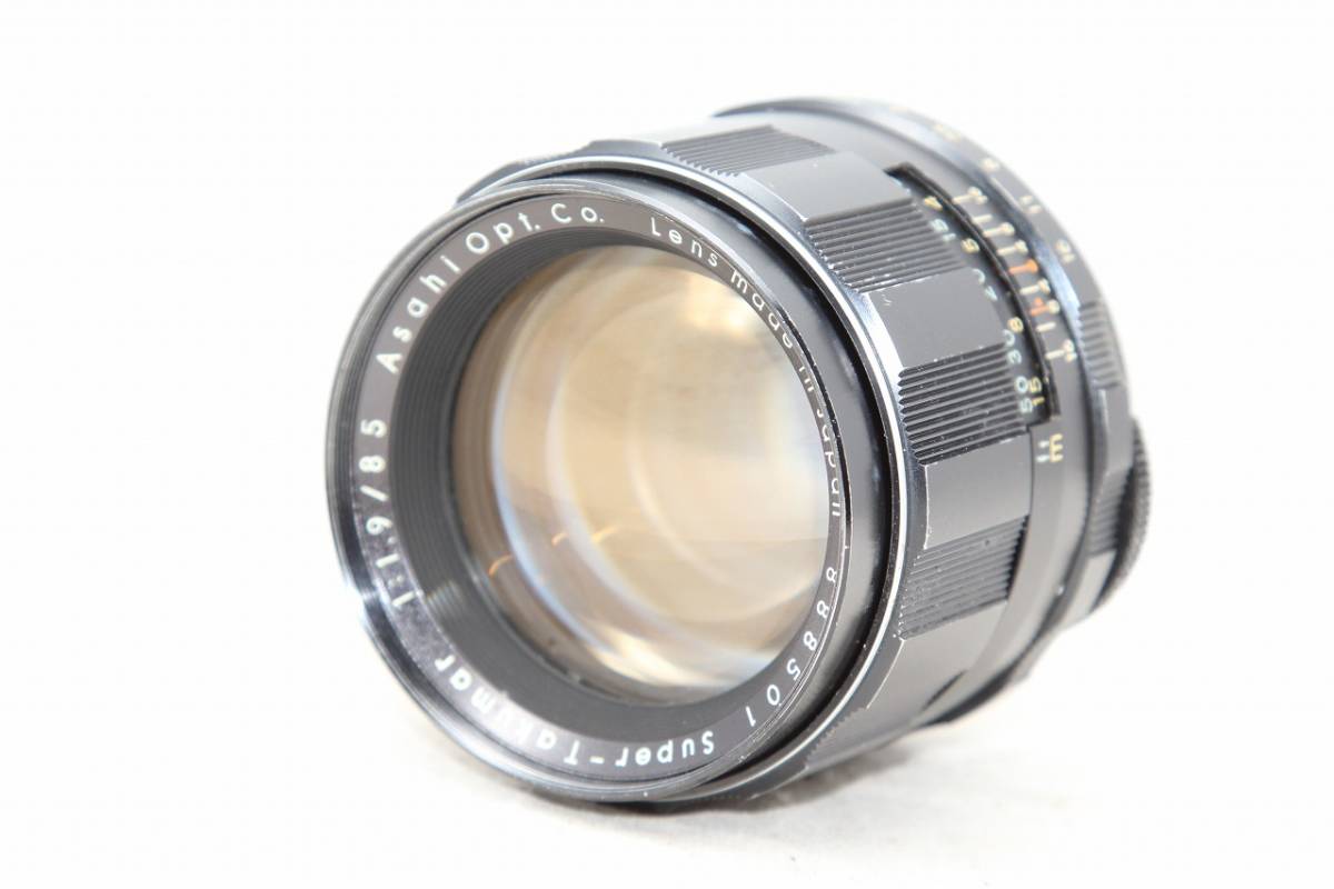 お探しの方☆ペンタックス Pentax SMC Takumar 85mm f/1.9 大口径 高級 単焦点レンズ M42マウント ##8899