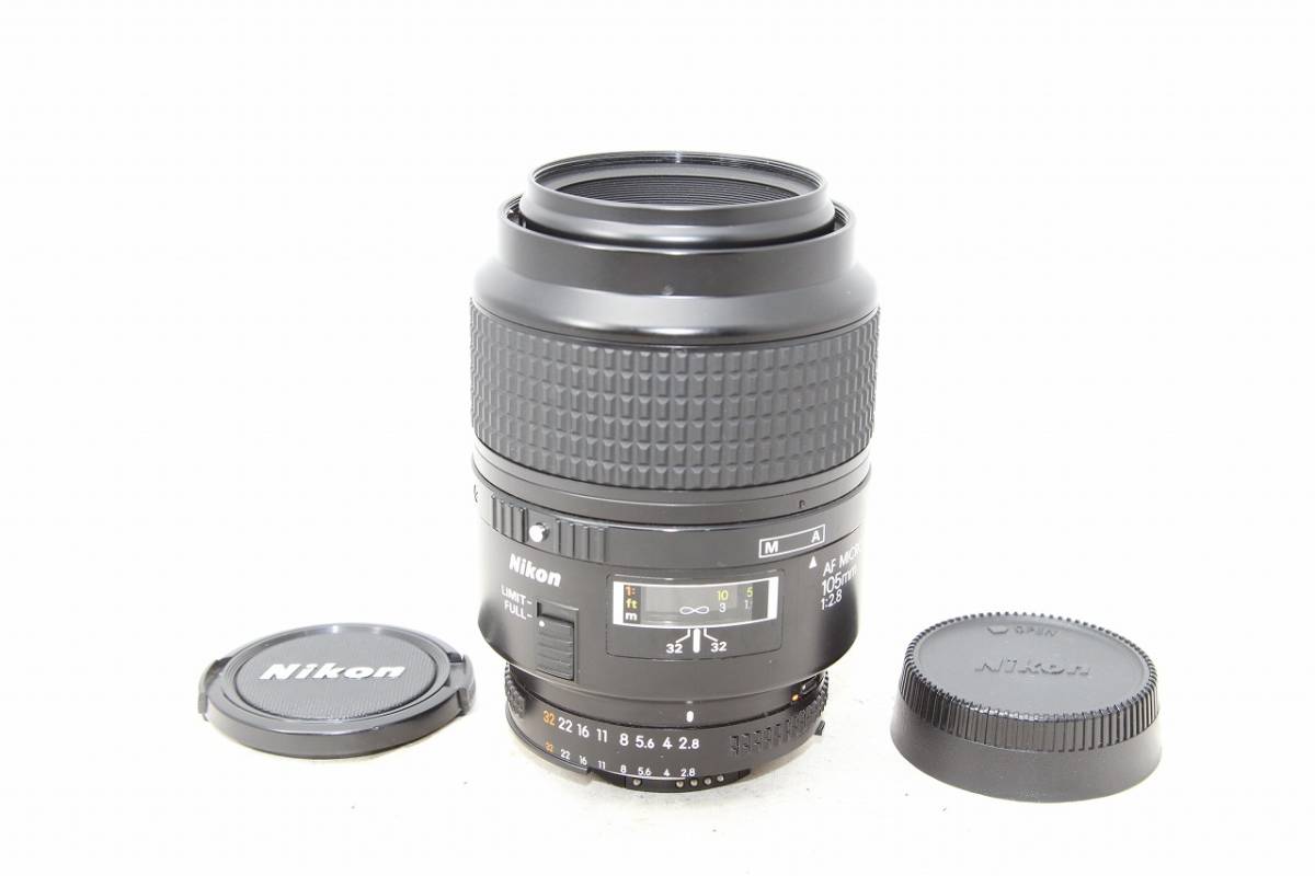 送料無料 NIKKOR MICRO AF NIKON 動作好調☆ニコン 105mm ##9126 F2.8