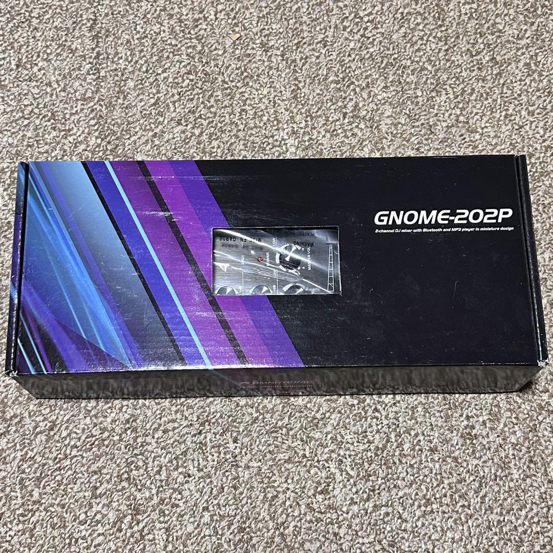  в Японии не продается! не использовался товар!Omnitronic GNOME 202P Mini DJ миксер 