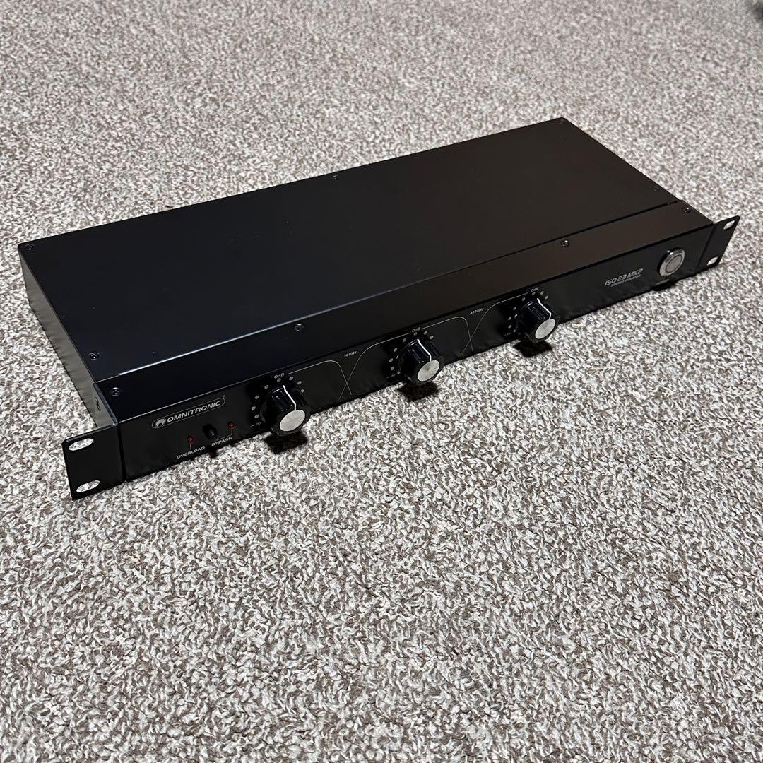 Omnitronic ISO-23MK2 3バンドDJアイソレーター|Yahoo!フリマ Omnitronic ISO-23MK2 3バンドDJアイソレーター|Yahoo!フリマ