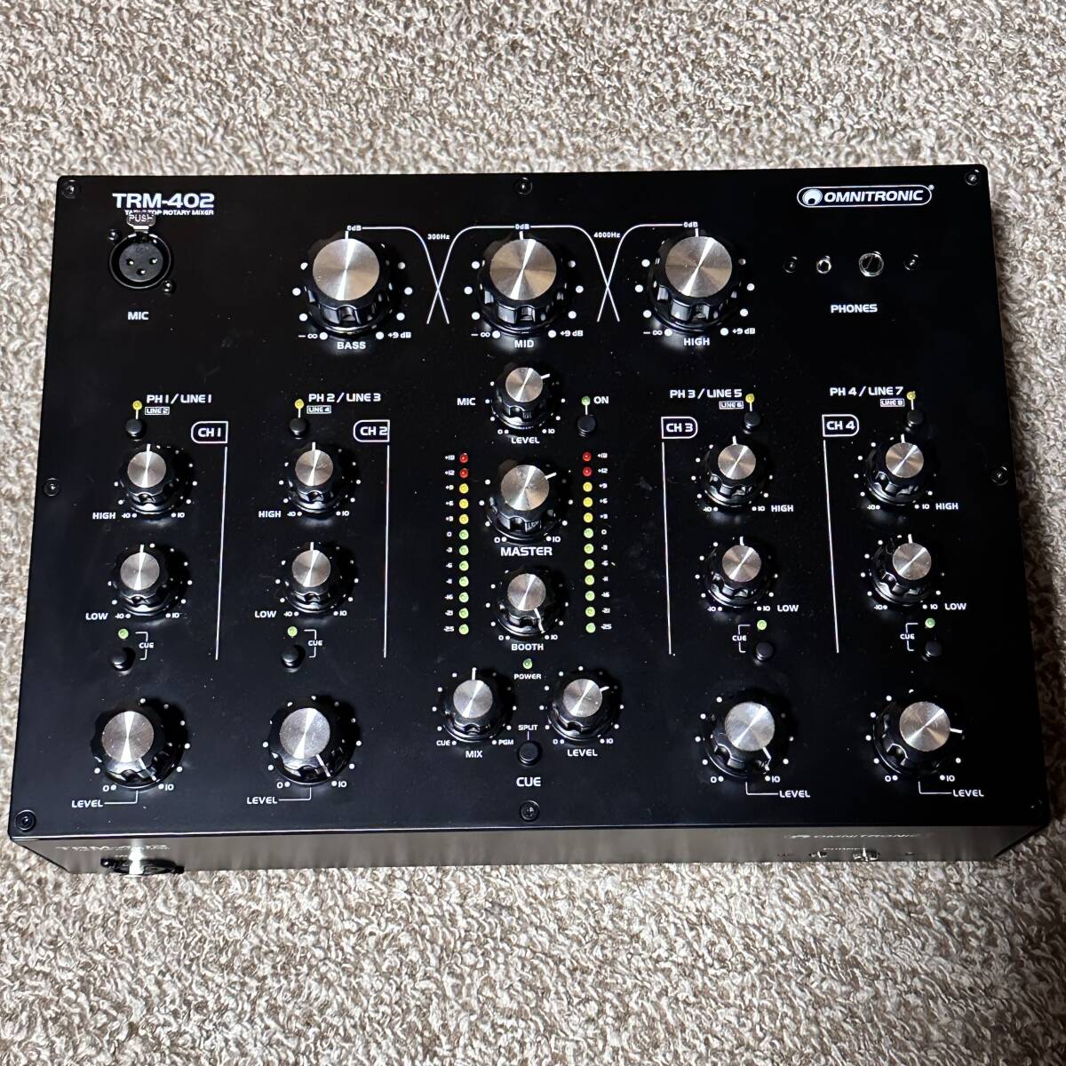 Yahoo!オークション - Omnitronic TRM-402 4CHロータリー Yahoo!オークション - Omnitronic TRM-402 4CHロータリー