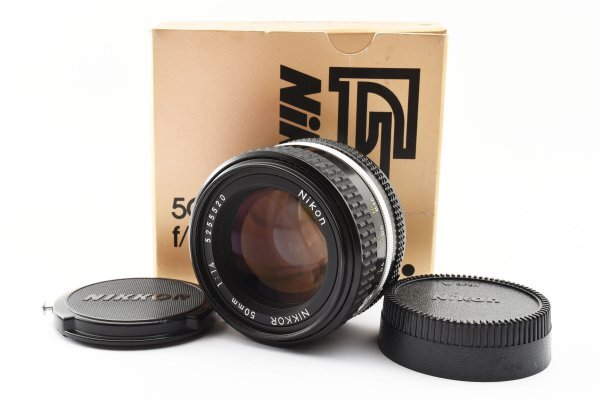 ★薄カビ・外観美品★ ニコン Nikon Ai-s NIKKOR 50mm F1.4 #14163_画像1